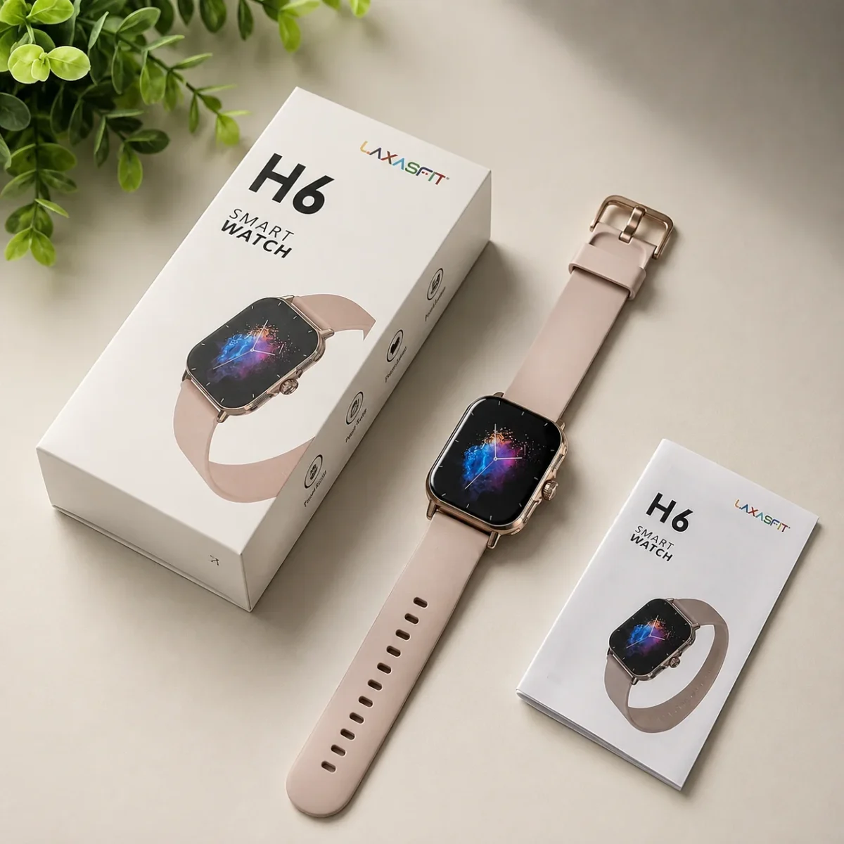 LAXASFIT H6 Bluetooth Sports Smart Watch - Image 4